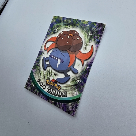 Pokemon 1999 TOPPS Gloom #44 Blue Logo TV Animation Edition Card - Picture 2 of 4